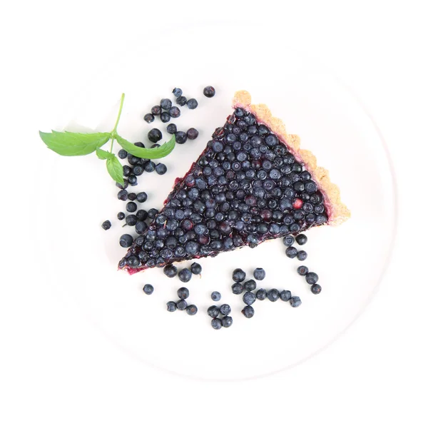 Черничный пирог — стоковое фото