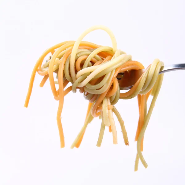 Приготовлену спагетті — стокове фото