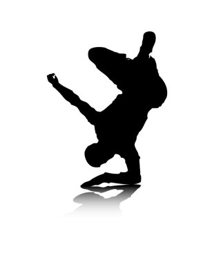 Breakdancer clipart