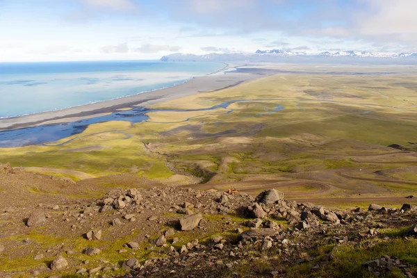 Heradsfloi フィヨルド - アイスランド — ストック写真
