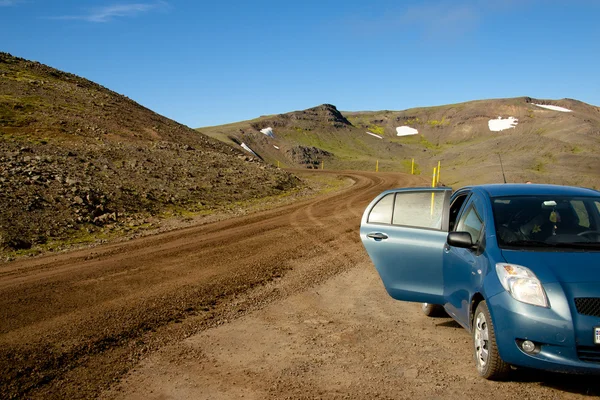 917 rota. İzlanda'nın Kuzey parth. — Stok fotoğraf