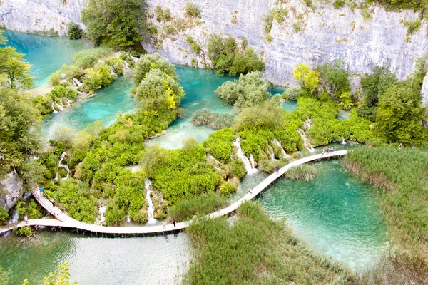 ユネスコ、プリトビッチェ湖 - クロアチア — ストック写真