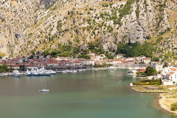 Vista aérea de Kotor - Montenegro — Foto de Stock