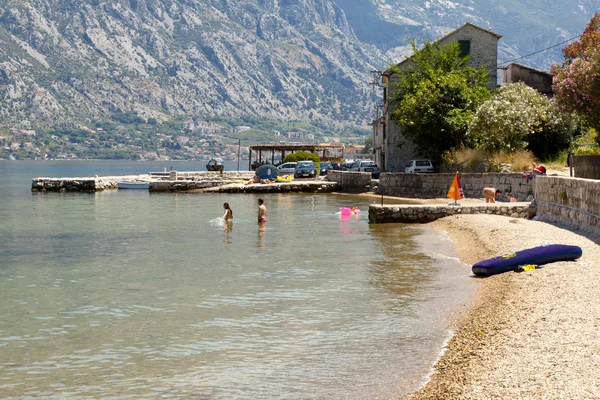 Montenegro. Baía de Kotor — Fotografia de Stock