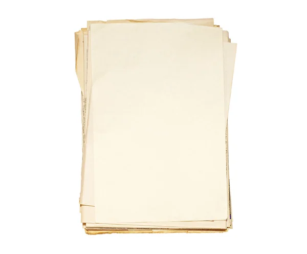 Paczka starych dokumentów — Zdjęcie stockowe