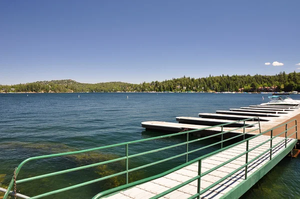 Dock on the lake — Stock Photo, Image