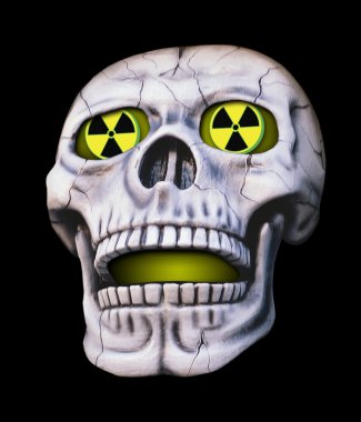 Nuclear Skull clipart