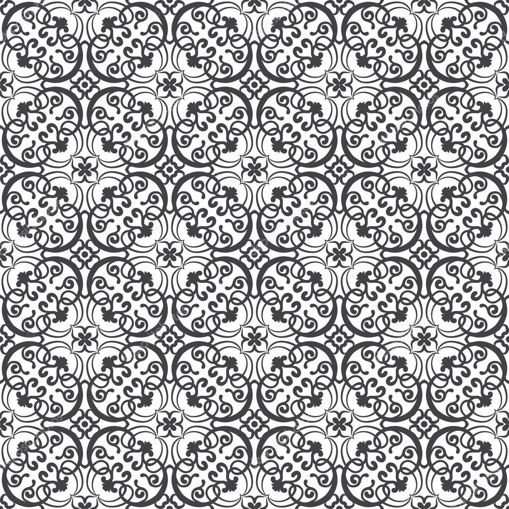 Seamless Damask pattern
