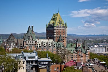 Chateau Frontenac, Quebec clipart