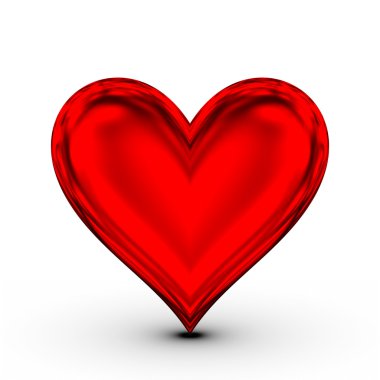 Red Heart! classical love symbol clipart