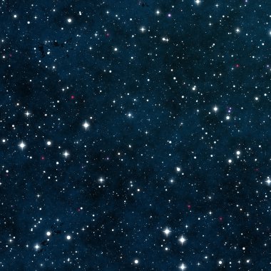 Geceleri parlayan yıldız ile sorunsuz starfield
