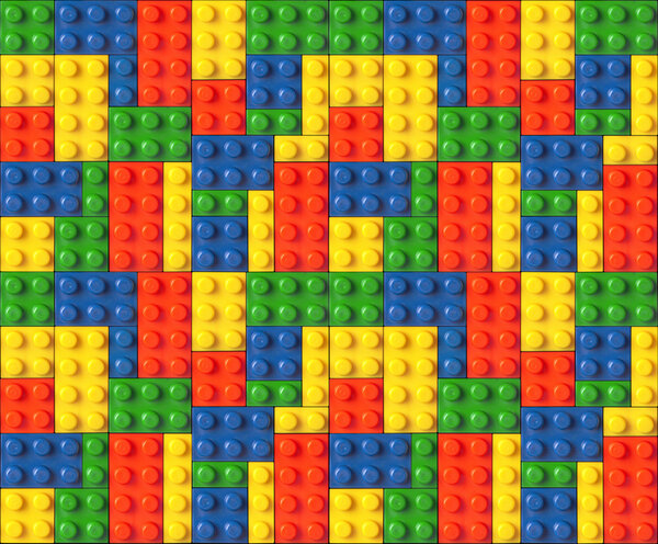 Color Lego background