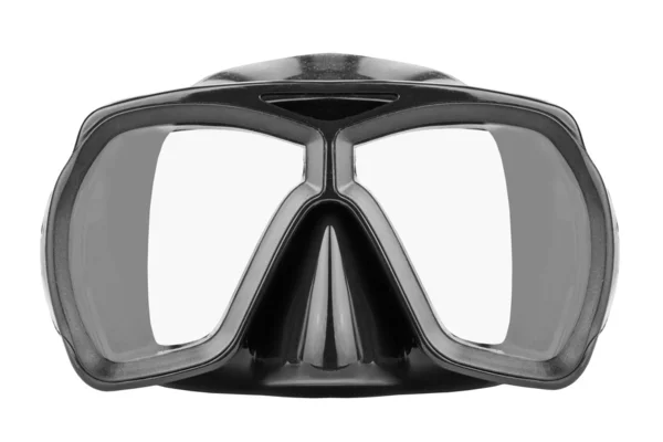 Beyaz bir arka plan üzerinde izole dalış maske — Stok fotoğraf