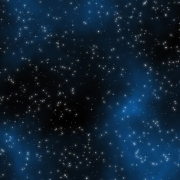 Беззвучное звездное поле с гаснущими звездами по ночам — стоковое фото