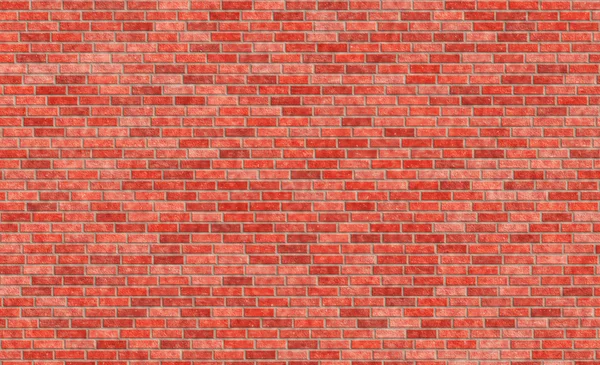 Kırmızı tuğla duvar — Stok fotoğraf