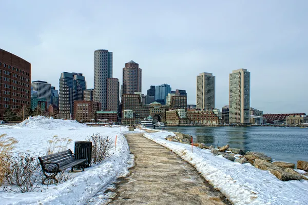 South Boston in inverno — Foto Stock