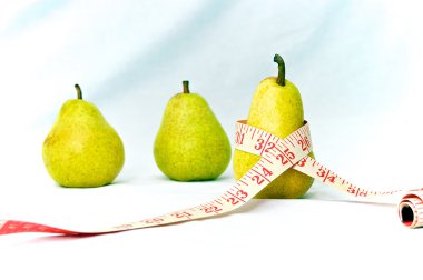 Weight loss pears clipart