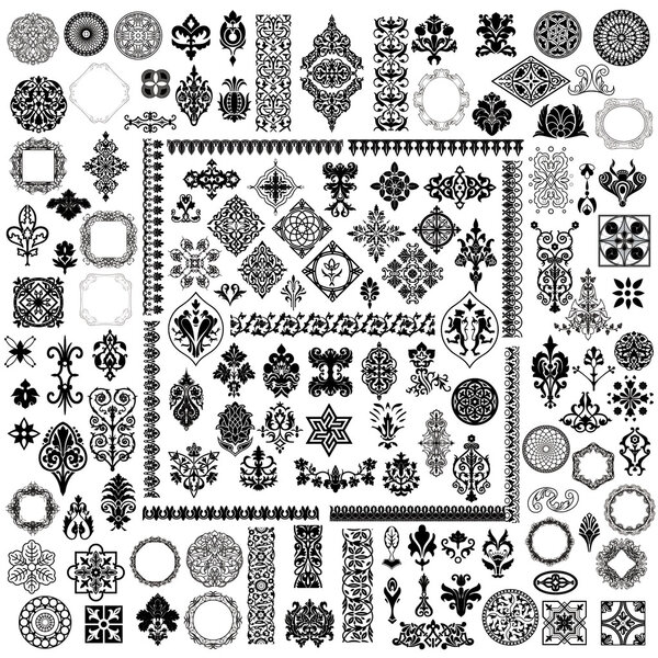 100 different style elements