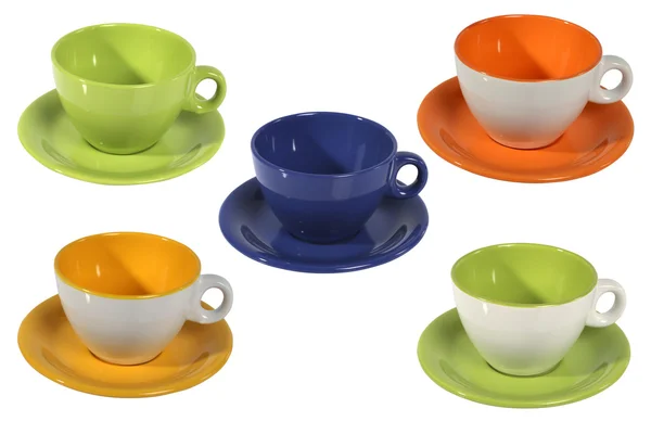 Photo of colour cups — Stock Photo, Image