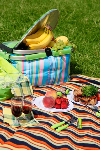 Picknick, zomerpicknick — Stockfoto