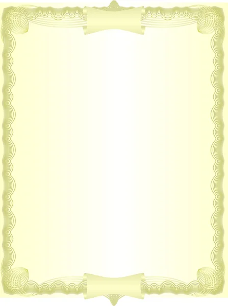 Un lussuoso bianco dorato (cetificato ) — Foto Stock