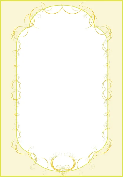 Роскошный золотой бланк (сертификат) ) — стоковое фото