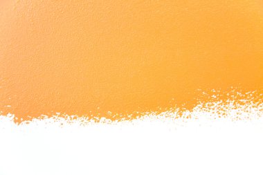 Painted wall's background / orange / real texture clipart