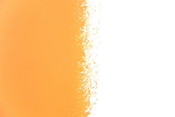 Painted wall's background / orange / real texture / isolated on — Stock Photo, Image