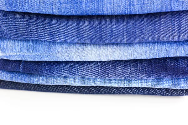Blue Jeans isolated on white background — Stock Photo, Image