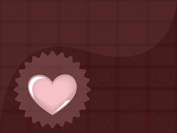 Hintergrund Schokolade — Stockvektor