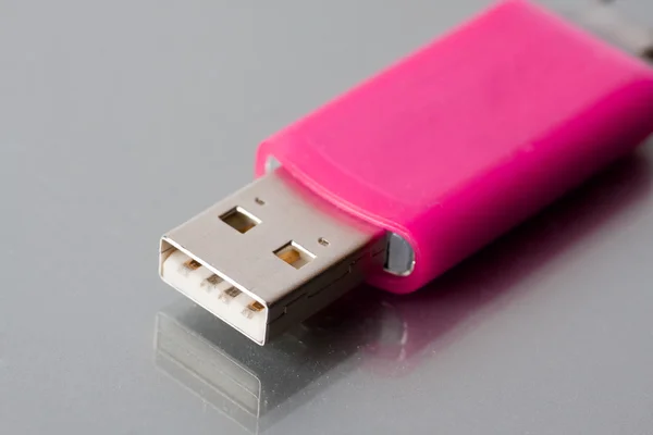 Unidade de disco flash portátil USB — Fotografia de Stock
