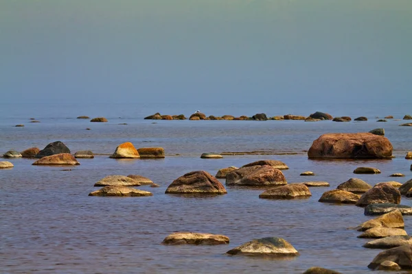 Stenen in de zee. — Stockfoto