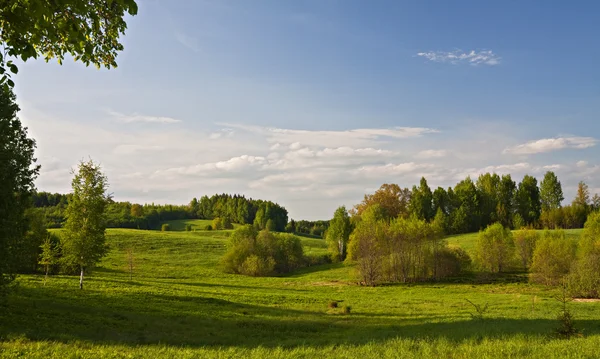 Naturskönt läge på landet landskap. — Stockfoto