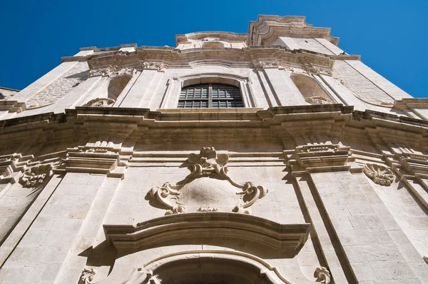 Pietro kostel sv. Molfetta. Apulie. — Stock fotografie