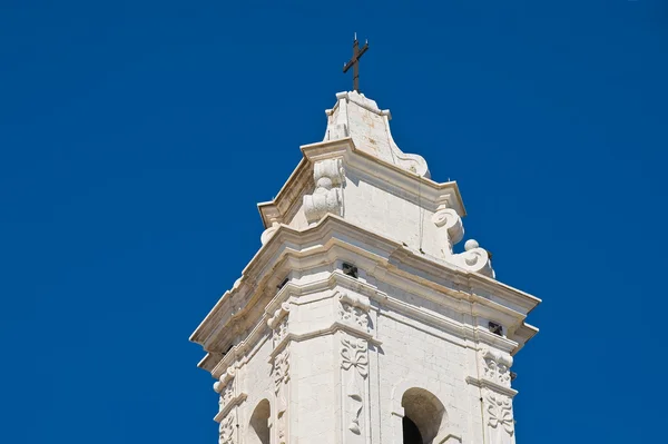 聖ピエトロ鐘楼の教会。モルフェッタ。プーリア. — ストック写真