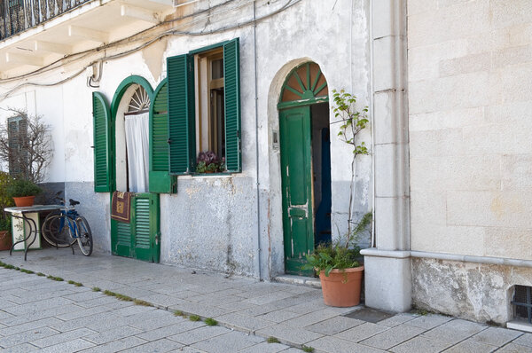 Typical house. Bari. Apulia.