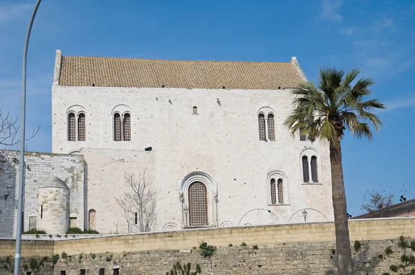 Basiliek van St. nicholas. Bari. Apulië. — Stockfoto