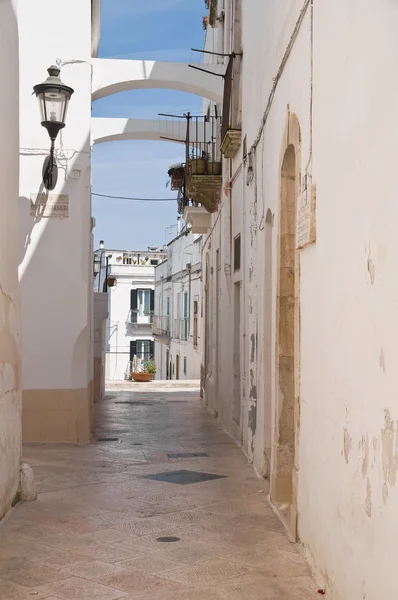 Steegje. Locorotondo. Apulië. — Stockfoto
