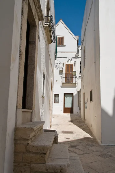 Alleyway. Locorotondo. Apulia. — Stok fotoğraf