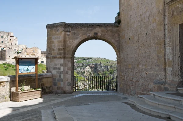 Vista panoramica di Matera. Basilicata . — Foto Stock