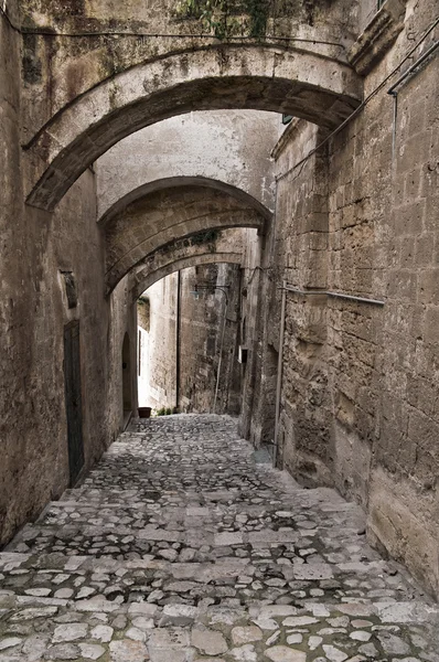 Vista de Matera. Basilicata . — Fotografia de Stock