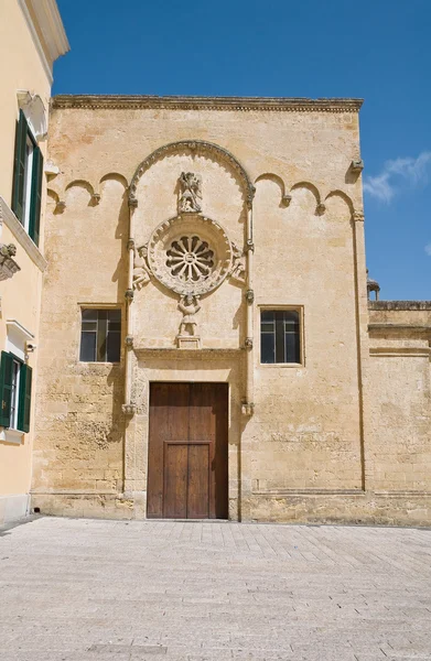 Iglesia de San Domenico. Matera. Basilicata . —  Fotos de Stock