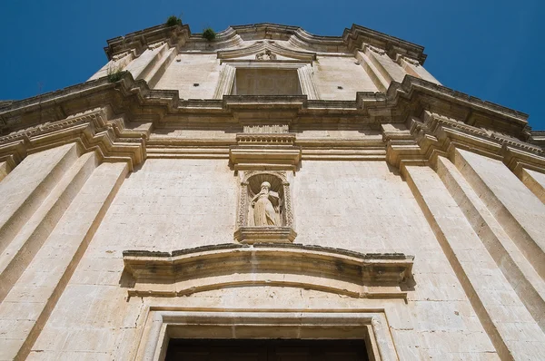 St. Agostino Church. Matera. Basilicata. — Stock Photo, Image
