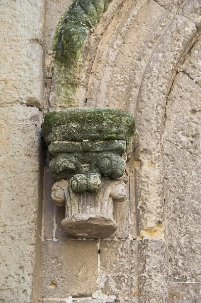 Detalhe de uma igreja. Matera. Basilicata . — Fotografia de Stock