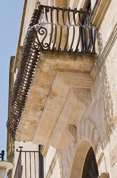 Исторический балкон . — стоковое фото