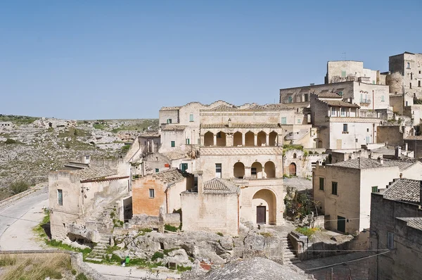 Vista panorâmica de Matera. Basilicata . — Fotografia de Stock