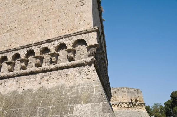 Norman szwabskiej zamku. Bari. Apulia. — Zdjęcie stockowe