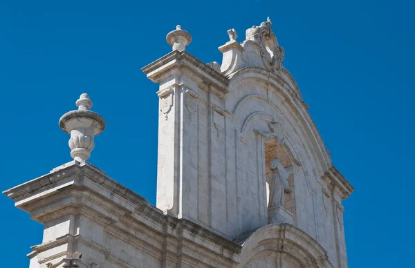 Maria ss. pohledná katedrála. Molfetta. Apulie. — Stock fotografie