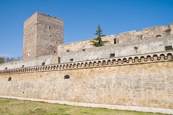 Norman-swabian hrad. Bari. Apulie. — Stock fotografie