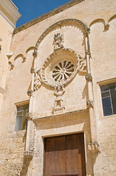Aziz domenico Kilisesi. Matera. Basilicata. — Stok fotoğraf